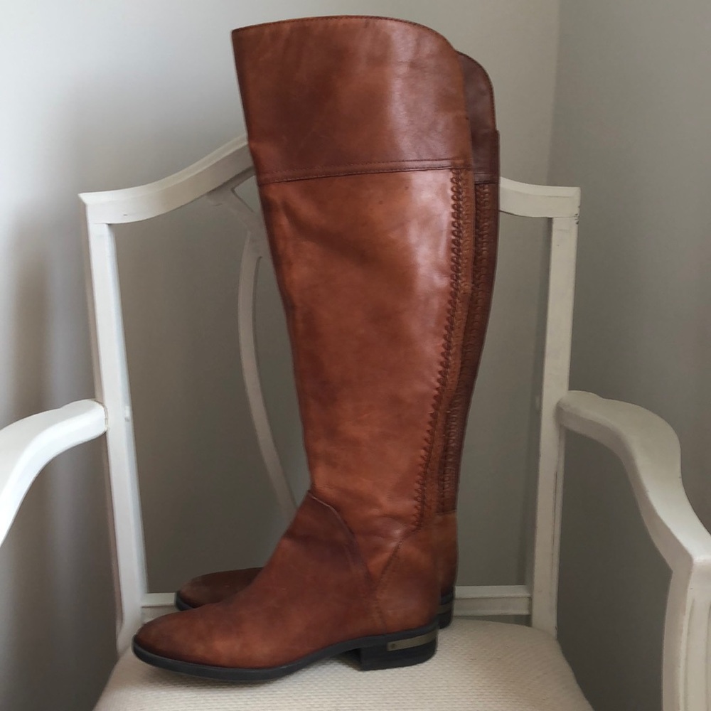Vince Camuto Leather Riding Boots